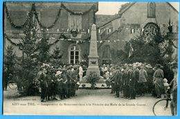 21 - Côte D'Or - Thil Inauguration Du Monument Eleve A La Memoire Des Morts De La Grande Guerre (N1129) - Autres & Non Classés