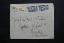 LIBAN - Enveloppe Commerciale En Recommandé De Beyrouth Pour L'Allemagne En 1930  - L 65590 - Briefe U. Dokumente