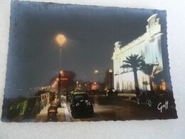 Nice - La Promenade Et Le Palais - Dentelée - 57 - Editions Greff - - Nizza By Night