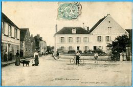 80 - Yonne  - Gurgy Rue Principale (N1136) - Gurgy