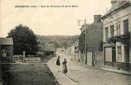 Songeons * Route De Gournay Et De La Gare * Commerce Magasin BELONG VRARD - Songeons