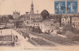 PONTCHÂTEAU. - Vue Panoramique, Côté Est. Train, Très Beau Cliché - Pontchâteau