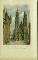 AK GERMANY - LORENZKIRCHE IN  Nürnberg - VERLAG S. SOLDAN - 1900s (BG9229) - Neuburg