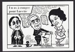 CPM Guadeloupe Lucette Michaux Chevry Tirage Limité En 50 Ex. Numérotés Satirique Caricature Légion étrangère - Other & Unclassified