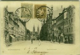 AK GERMANY -  Nürnberg - KAROLINESTRASSE - EDIT DR. TRENKLER 1900s (BG9234) - Neuburg