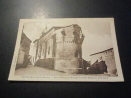 CP CASTELNAU LE LEZ (HERAULT) EGLISE HISTORIQUE ROMANE FORTIFIEE DATANT DU XII E SIECLE - Castelnau Le Lez