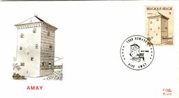 14188036 BE 19880618 Amay; Tourisme, Tour Romane; Fdc Cob2288 - 1981-1990