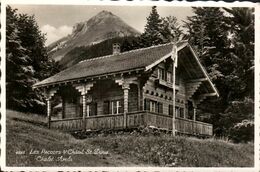 FR FRIBOURG - CP LES PACCOTS S/ CHATEL ST DENIS - CHALET AROLA - EDITION PHOT PERROCHET LAUSANNE N°4935 - CIRCULEE 1957 - Châtel-Saint-Denis