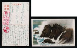 JAPAN WWII Military Windswept And Wave-beaten Shore Picture Postcard North China WW2 MANCHURIA CHINE JAPON GIAPPONE - 1941-45 Northern China