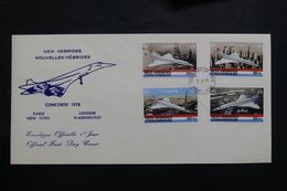 NOUVELLES HÉBRIDES - Enveloppe FDC En 1978 - Concorde - L 65638 - FDC