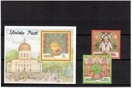 Moldova 1997 . Easter '97. 2v+S/S: 10b, 3.30L,+5L.   Michel # 233-34+ BL 11 - Moldavie