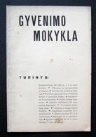 Lithuanian Magazine – Gyvenimo Mokykla 1933 - Tijdschriften