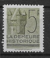 France Vignette La Demeure Historique - Neuf Sans Gomme - TB - Tourismus (Vignetten)