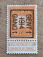 46B Gent 1 1914 Gand 1 TB - Typografisch 1912-14 (Cijfer-leeuw)