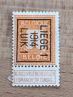 48B Liège 1 1914 Luik 1 TB - Typos 1912-14 (Löwe)