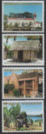 Madagascar Madagaskar 2003 Mi 2607-2610 Tourisme Tourism Maison Eglise Church Kirche Pirates MNH ** - Madagaskar (1960-...)