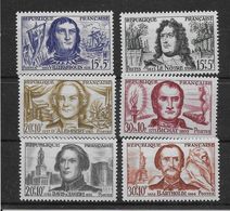 France N°1207/1212 - Neuf ** Sans Charnière - TB - Unused Stamps