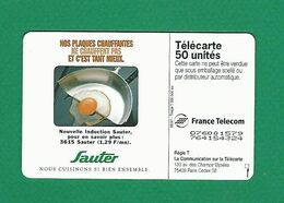 VARIÉTÉS FRANCE TÉLÉCARTE 1997 / 06  OB2   SAUTER    50 UNITES   UTILISÉE - Fehldrucke
