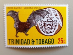 TRININAD Et TOBAGO Chauve Souris, Bat, Muerciélago.1 Valeur  ** MNH - Bats