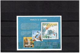 Moldova 1997 . EUROPA '97 (Tales & Legends). S/S :5L  Michel #  BL 12 - Moldawien (Moldau)