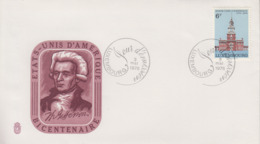 Enveloppe  FDC   1er   Jour    LUXEMBOURG    Bicentenaire  De  La   REVOLUTION     Américaine    1976 - Indépendance USA