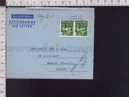 C9318 NIGERIA Postal History 1965 OYO CARVER AEROGRAMME - Nigeria (1961-...)