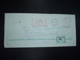 LETTRE Par AVION Pour FRANCE EMA à 116 Du 22 IV 75 CAIRO ARAB DAILY NEWSPAPER + PYRAMIDE - Storia Postale