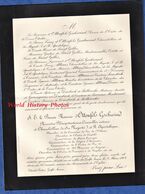 Document De 1907 - GOLFE JUAN - S.E. Le Baron Maurice D' OTTENFELS GSCHWIND Conseiller Intime & Chambellan De Sa Majesté - Historical Documents
