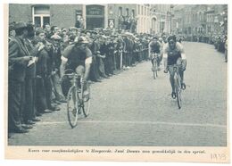 Orig. Knipsel Coupure Tijdschrift Magazine - Wielrennen Koers Te Hoegaarden , Winnaar Juul Dows - 1939 - Non Classificati