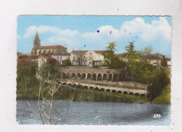 CPM PHOTO DPT 81 LISLE SUR TARN, LES FORTIFICATIONS SUR LE TARN ET PALAIS DES CONSULS En 1966! - Lisle Sur Tarn