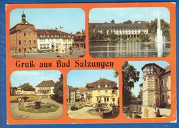 Deutschland; Bad Salzungen; Multibildkarte - Bad Salzungen