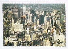 USA  New York View Over Manhattan Années 80s - Statue Of Liberty