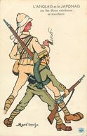 MASS'BOEUF - ILLUSTRATEUR - "L'ANGLAIS & LE JAPONAIS" - MILITARIA - Mass'Boeuf