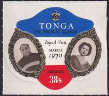 Tonga 1970 Royal Visit Sc C72 Mint - Tonga (...-1970)