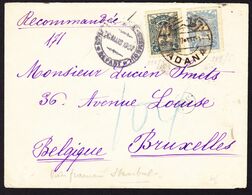 1907 R-Brief Aus Adana Nach Bruxelles. - Brieven En Documenten