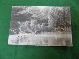 VINTAGE UK ENGLAND GLOUCESTERSHIRE: CHELTENHAM Pittvelle The Lake Sepia 1911 Banks - Cheltenham