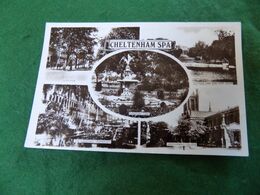 VINTAGE UK ENGLAND GLOUCESTERSHIRE: CHELTENHAM SPA Multiview Sepia 1947 Excel - Cheltenham