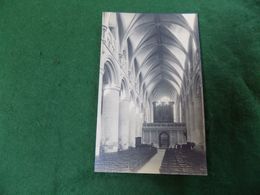 VINTAGE UK ENGLAND GLOUCESTERSHIRE: GLOUCESTER Cathedral Interior Sepia Pitcher - Gloucester