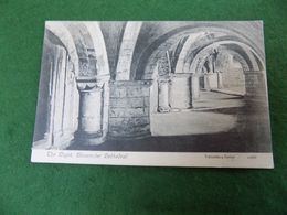 VINTAGE UK ENGLAND GLOUCESTERSHIRE: GLOUCESTER Cathedral Crypt B&w 1907 Valentines - Gloucester