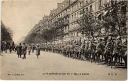 CPA Paris - La Manifestation Du Ier Mai (88007) - Manifestazioni