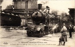 CPA Paris 10e - Gréve Des Cheminots Du Nord (88013) - Sciopero