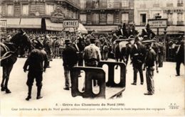 CPA Paris 10e - Gréve Des Cheminots Du Nord (88014) - Sciopero