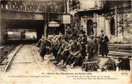 CPA Paris 10e - Gréve Des Cheminots Du Nord (88015) - Streiks