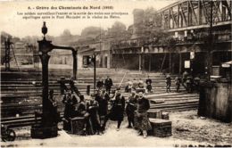 CPA Paris 10e - Gréve Des Cheminots Du Nord (88017) - Grèves