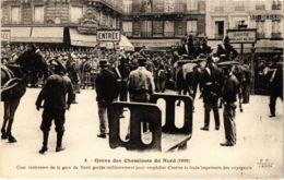 CPA Paris 10e - Gréve Des Cheminots (88038) - Strikes