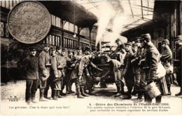 CPA Paris 17e - Gréve Des Cheminots De L'Ouest-Etat (88041) - Grèves