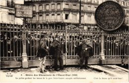 CPA Paris 17e - Gréve Des Cheminots De L'Ouest-Etat (88044) - Strikes