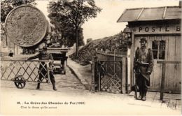 CPA Paris 19e - Gréve Des Chemins De Fer (88045) - Strikes