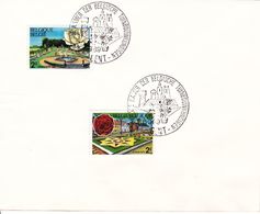 B01-173 BELG.1969 1501 & 1502 FDC Flora  Flore 1.75€ - 1961-1970