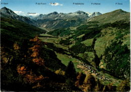 Panorama Val Müstair Vom Piz Lad Gegen Ofenpass - Tschierv - Fuldera - Valchava (30-329) * 22. 8. 1983 - Fuldera